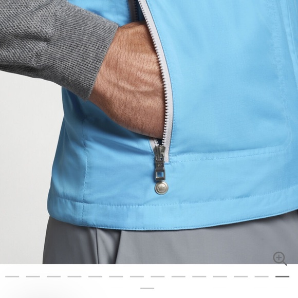 Peter Miller 
Thermal Block Reversible Gilet
Light Blue Sleeveless Vest - Picture 12 of 16